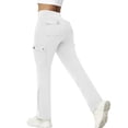 thumbnail image 1 of tarylea Yoga Pants for Women Slim Fitted Solid Color Cargo Leggings High Rise Drawstring Pants with Pockets Casual Stretch Workout Pants, 1 of 9