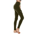 thumbnail image 1 of tarylea Yoga Pants for Women Stretch High Waist Leggings with Button Pockets Slim FItted Pants Comfy Casual Athletic Pants, 1 of 8