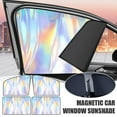 thumbnail image 1 of tasrioml 1/4Pcs Car Window Sun Shades Magnetic Baby Rear Window Shade for UV Protection Privacy Breathable Mesh Sunshade Covers Folding Curtain Most Vehicles, 1 of 8