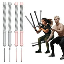 tasrioml 1 Pair Ropeless Battle Rope Lightweight Portable Workout Rope Muscle Arm Strength Training Non-slip Beginner Home Gym Workout Rope