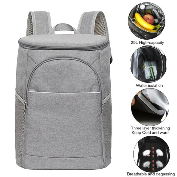 tasrioml 18L Insulated Thermal Cooler Waterproof Picnic Camping Backpack Rucksack Bag