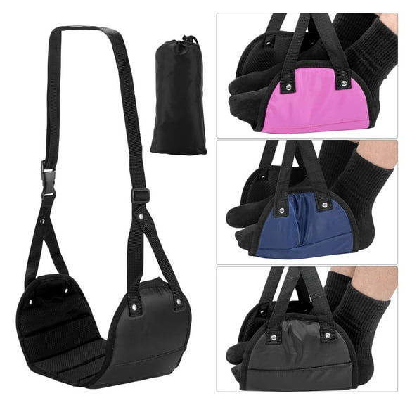 tasrioml Airplane Foot Hammock Length Adjustable Wide Platform Base Foot Rest Portable Office Under-Desk Feet Relaxing Hammock Travel Essentials