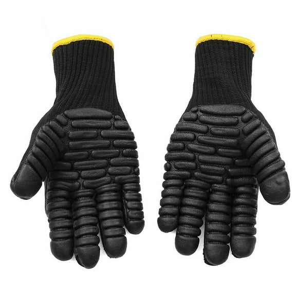 tasrioml Anti Vibration Shock Resist Absorbing Safety Mechanic Working Protective Gloves