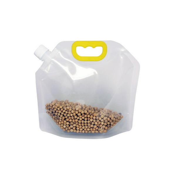 tasrioml Clear Stand Up Pouches Packaging Paper Sealable Bags, Food Packaging Bags with Window Coffee Bags for Small Business Resealable Bags Kitchen Frash keeping