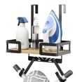 thumbnail image 1 of tasrioml Ironing Board Holder Wall Mount Iron Holder Over The Door Ironing Board Hanger for T And Y Shaped Leg Boards Laundry Room Organization And Storage, 1 of 8