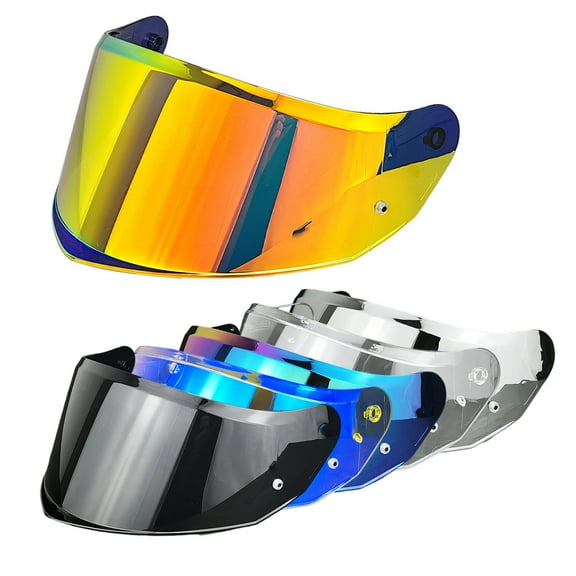 tasrioml Motorcycle Helmet Visor for FF808 Helmet Anti-UV Day Night Universal Riding Cycling Full Face Helmet Lens Shield Replacement Helmet Accessories