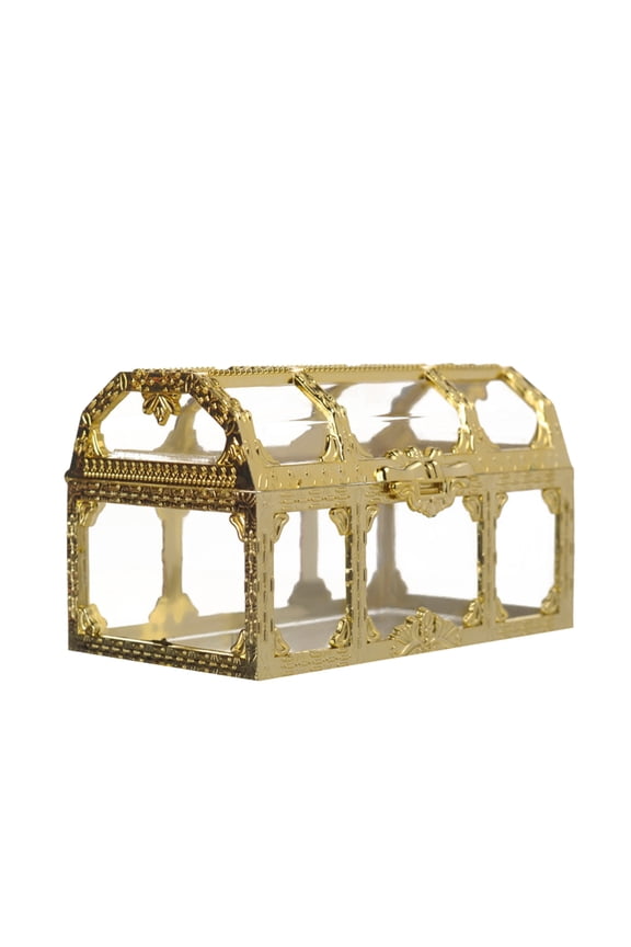 Plastic Treasure Box Candy Gift Jewelry Organizer DIY Trinket Storage Container