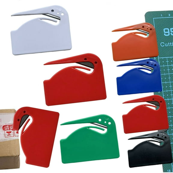 tasrioml Sheet Cutter with Sharp Concealed Blade Safe Design Envelope Opener Paper Slitter Wrapping Paper Slitter Package Opener Tool for School Office Use