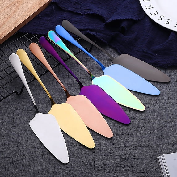 tasrioml Stainless Steel Cake Server Pastry Butter Divider Pizza Cheese Spatula Knife for Home Kitchen Party
