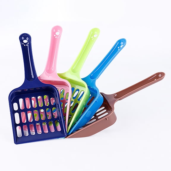 tasrioml Tray with Handle Compact Solid Color Cat Litter Sifter