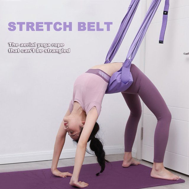 tasrioml Yoga Rope Elastic Removable Flexibility Workout Back Bend