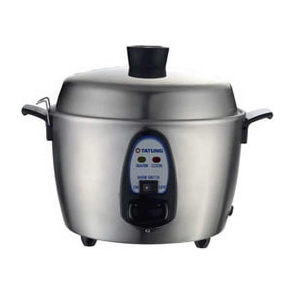 Tatung TAC-10GS-PH 10 Cups Multi-Functional Aluminum Rice Cooker and Steamer,  Peach