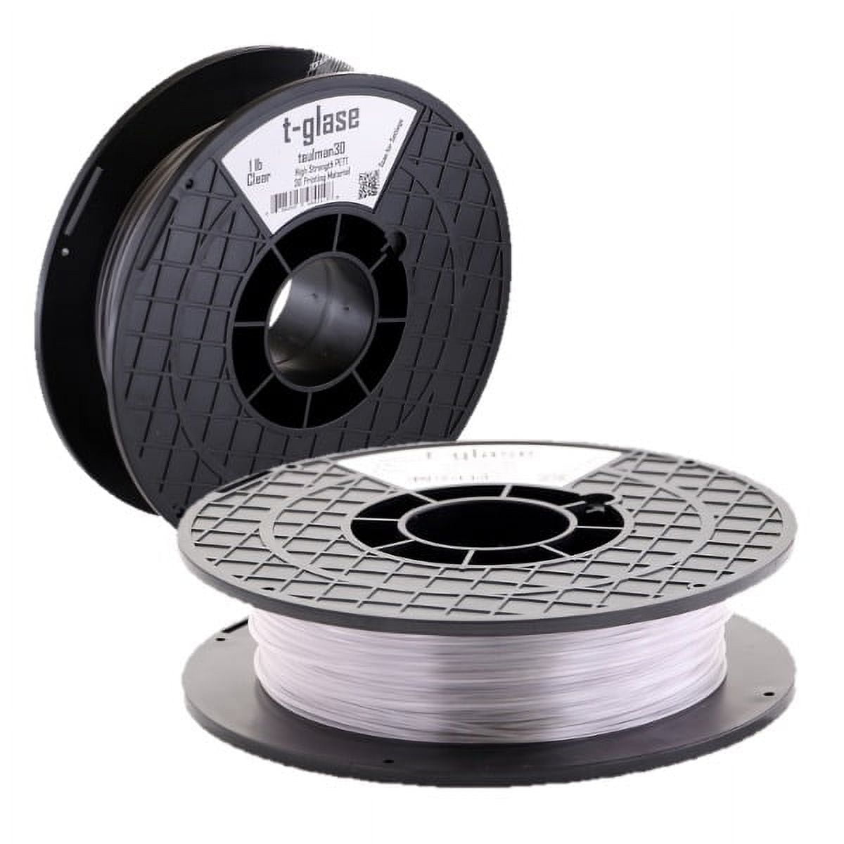 taulman3D tglase Filament 2.85mm, 1lb, Clear, 2 pack