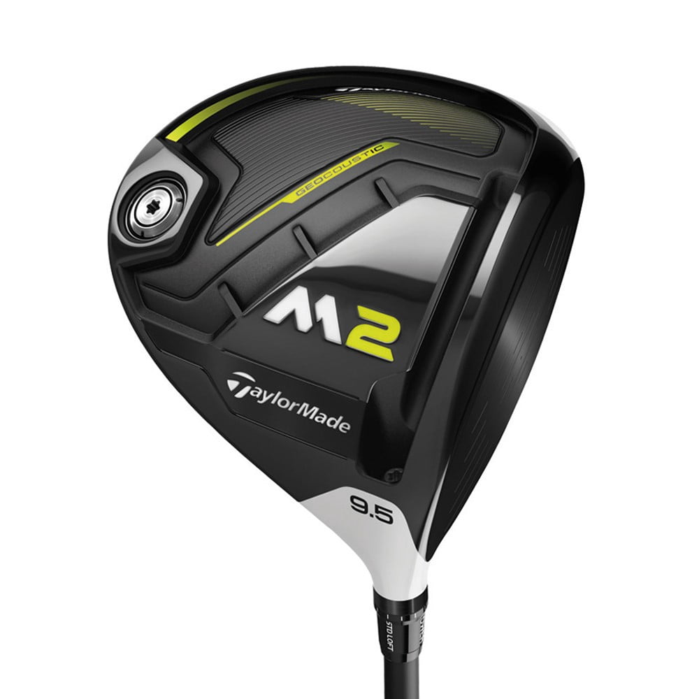 taylormade golf 2017 m2 driver 460cc 9.5 degrees stiff flex stock