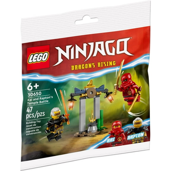 LEGO Ninjago 30650 Kai and Rapton's Temple Battle - Polybag