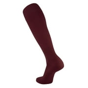 tck elite finale soccer socks (maroon, small)