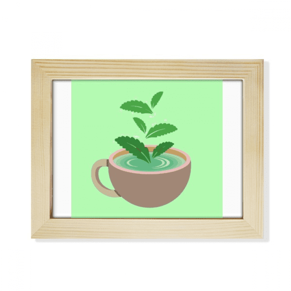 tea insipidity tefragrance painting desktop photo frame picture art decoration painting 6x8 inch