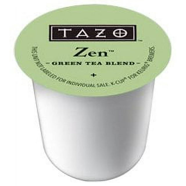 tea kcup zen, kcup portion pack for keurig kcup brewers, 10 count