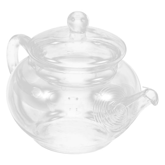 tea kettle Glass Teapot Blooming Loose Leaf Tea Maker Set Clear Pitcher Kung Fu Pot 250ml (6.1X3.74X3.54Inch)