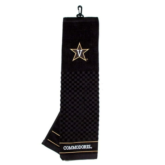 Team Golf NCAA VANDERBILT Embroidered Golf Towel