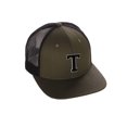 thumbnail image 1 of team sports custom initial letter t trucker hat adjustable snapback baseball cap, 1 of 5