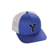 thumbnail image 1 of team sports custom initial letter y trucker hat adjustable snapback baseball cap, 1 of 4