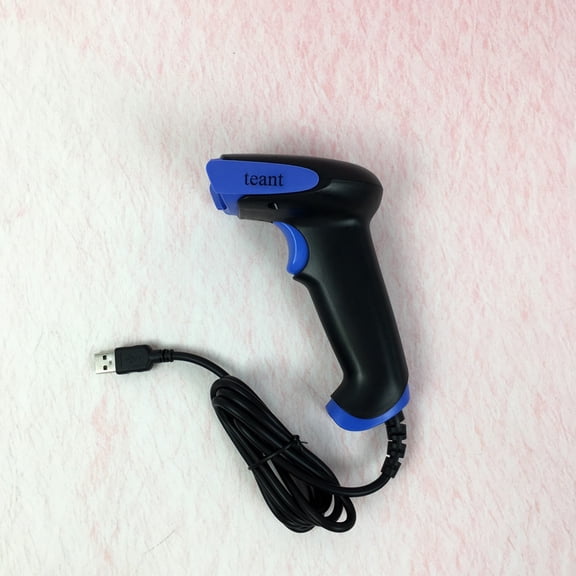 teant Hand scanner High-Speed Handheld 1D Barcode Scanner: Plug-and-Play, Ideal for Retail, Inventory Management, and POS Systems