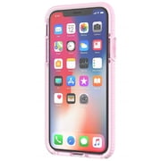 tech21 - Evo Check Case for Apple iPhone Xs Rose Tint/White