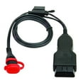 thumbnail image 1 of tecmate optimate cable o-37, adapter, sae to obdii, 1 of 1