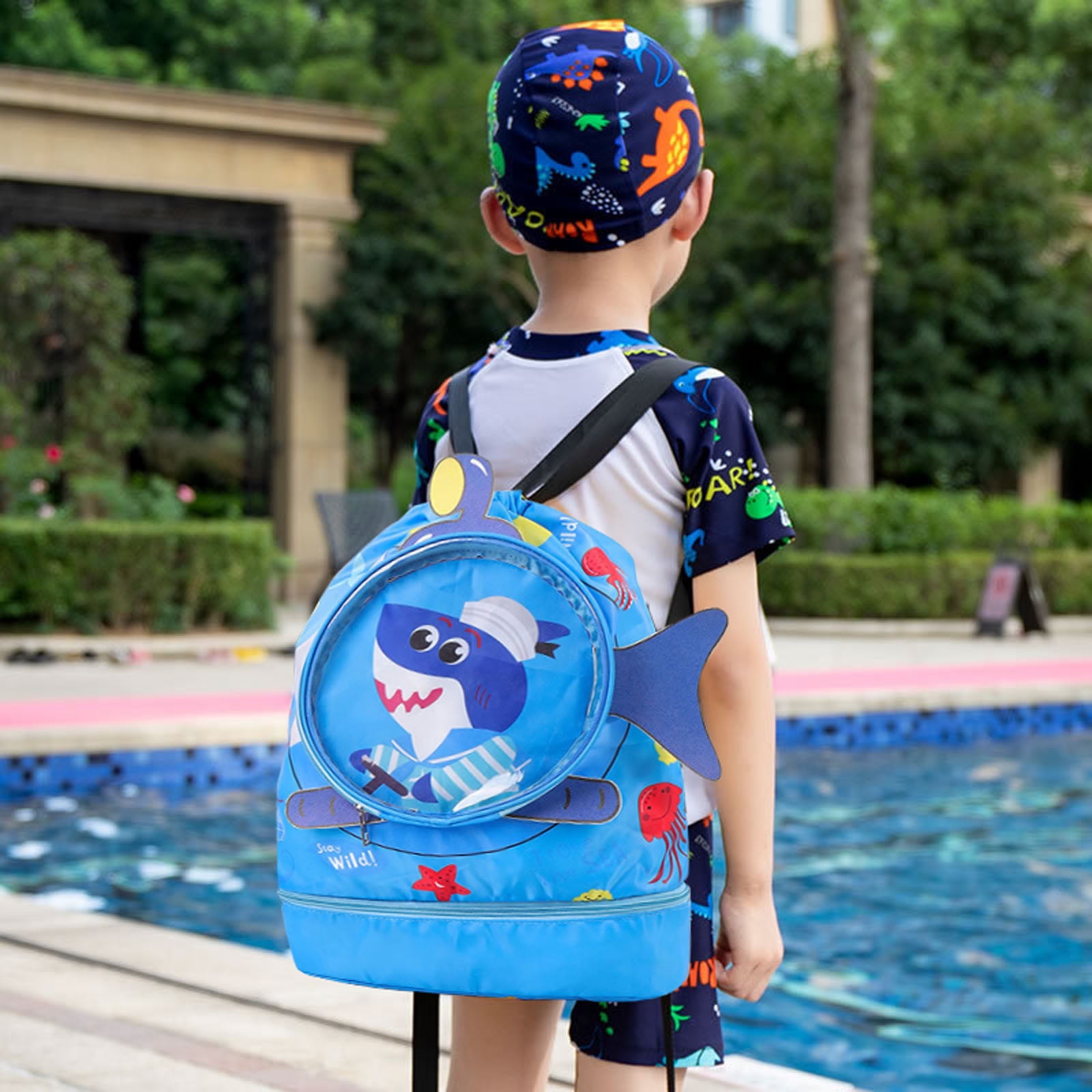 teen backpacks for girls sprayground backpack backpacks for girls 10 12 preppy Swimming Package Wet And Dry Separation Storage Bag Boys Girls Sports Fashion Portable Cute Cartoon Walmart