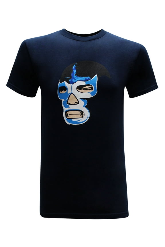 Blue Demon Graphic Men's T-Shirt - Blue (S-3XL)
