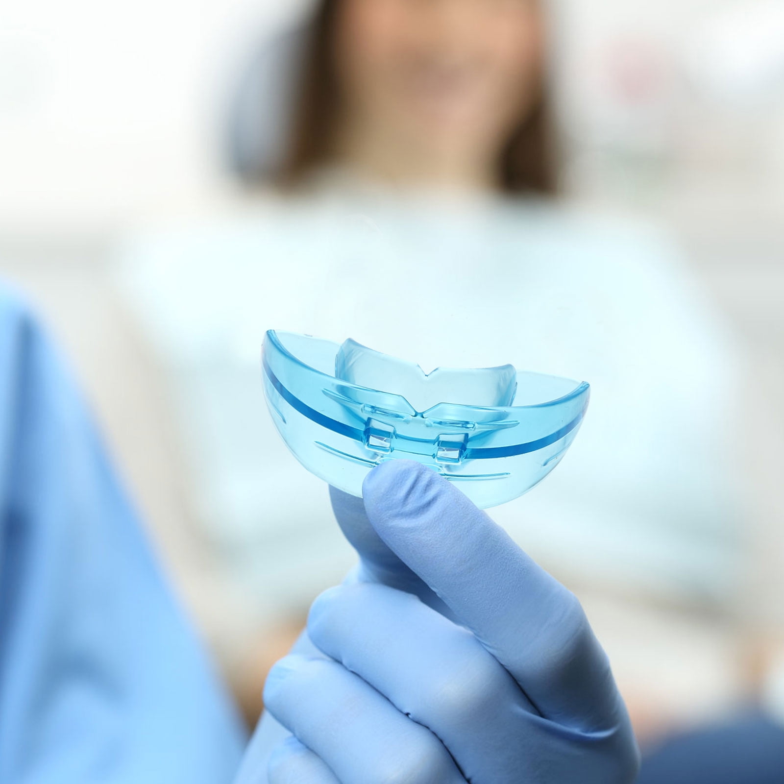 teeth braces 1pc Silicone Invisible Orthodontic Braces Dental Mouthguard Straighten Teeth Tray