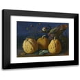 thumbnail image 1 of Štefan Michal-Vörös Izbighy 24x18 Black Modern Framed Museum Art Print Titled - Still Life with Pumpkins and Cucumbers (1734), 1 of 5