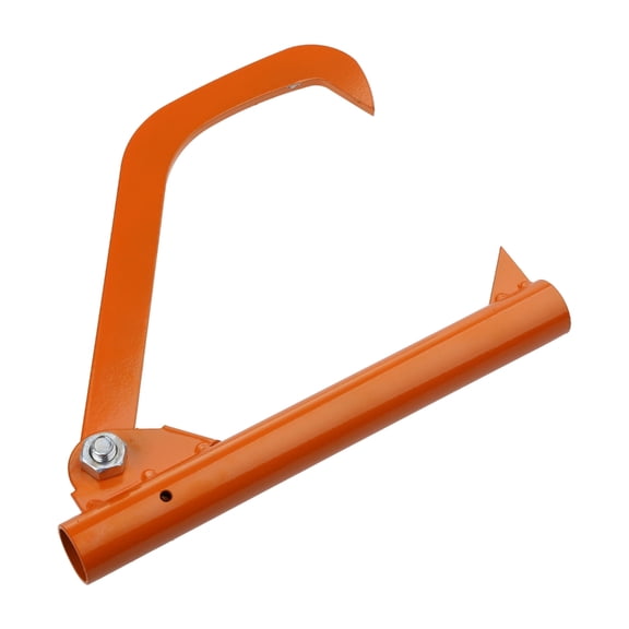 tegongse 17.71inch Multifunctional Heavy Anti-rust Oblique Hook Tool Timberjack Log Lifter Wood Handle Log Splitter Parts Tools