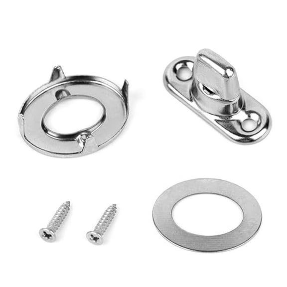 tegongse 20Pieces Set of Twist Lock Fasteners for Practical Mounting on Various Surfaces Including Screws and Studs Daily Use