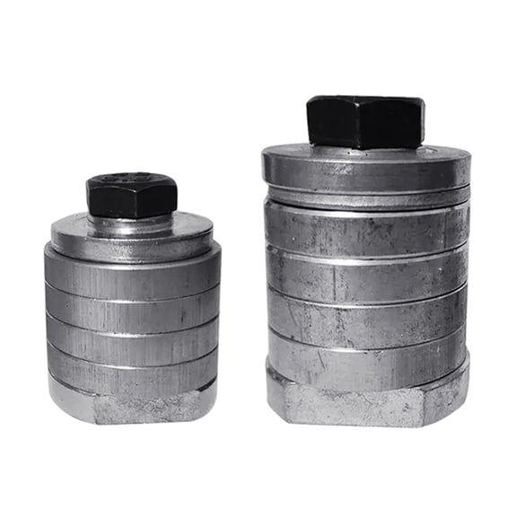 tegongse 2Pcs M10 M14 Angle Grinder Adapter Polisher Thread Drill Bit Interface Converter Connector Adapter Power Tool Accessory