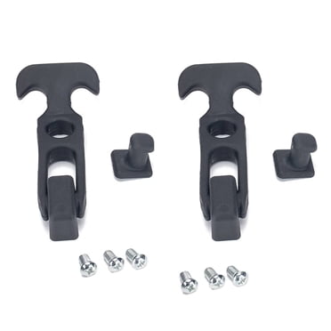 4-Piece Elastic Bonnet Holder Set | T-Handle Rubber Fasteners For Toolboxes, Vehicle Hoods & Engine Covers