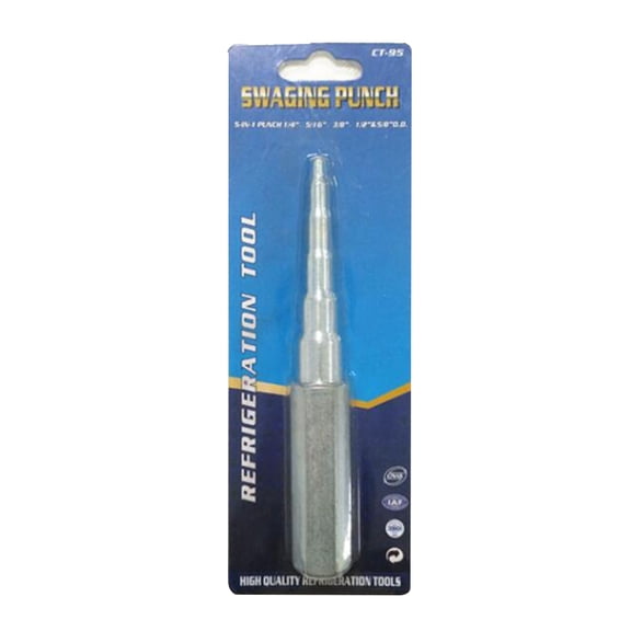 tegongse 5 in 1 Pipe Tube Expander Hand Expanding Tool Universal Hand Refrigeration Tools 3/16, 1/4, 5/16, 3/8, 1/2 and 5/8