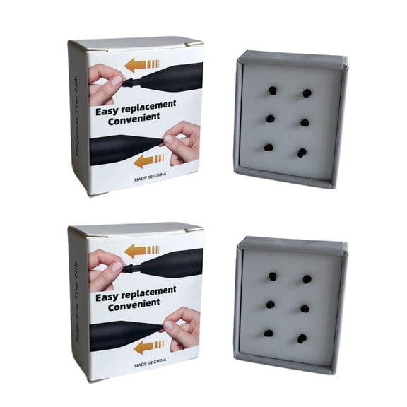 tegongse 6/12Pcs Plastic Styluses Pen Tip Fine Pen Nibs for Remarkable Pen Digitizers Tablets