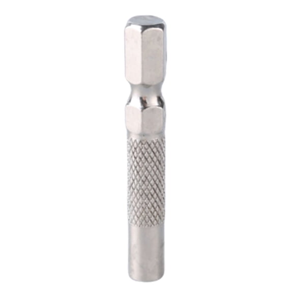 tegongse 6.35mm 1/4" Insert Bit adapter to 4mm Bit Hex Holder Screwdriver Bit Adapter Manual/Electric Screw Driver Bit Adapter