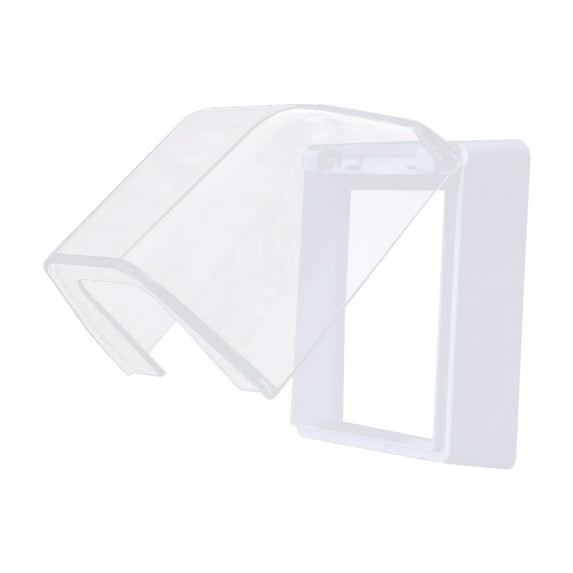 tegongse 86 Type Wall Switches Cover Splashproof Box Outdoor Socket Waterproof Box Plastic Electrical Outlet Cover Dustproof Box