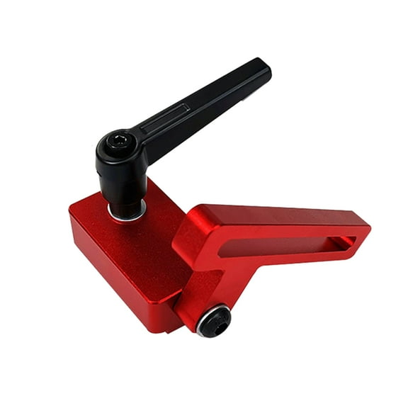 tegongse Backing Connector Woodworking Guide Rail T-Slot for T Track Accessories Miter Track Stop Flip for 30 Type Woodworking DI