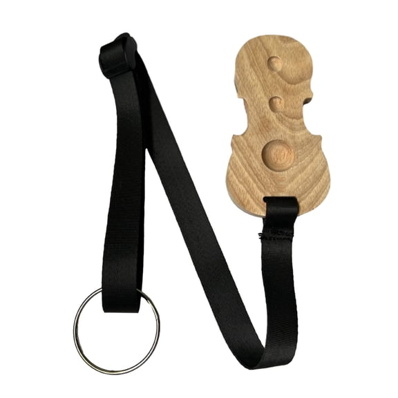 tegongse Cello Antiskid Device with Straps 3 Holes Holder Solid Wood Cello Endpin Stop Holder Rest Anchors Protector Pad