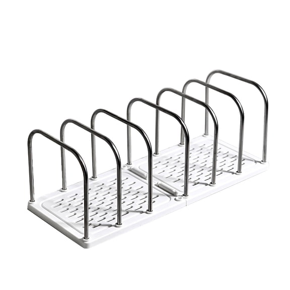 tegongse Desktop File Organizers Metal Wire Magazine Stand Bookshelf for Desk 6 Slot File Sorter Organizers Rack 14.5x5.7x5.3Inch