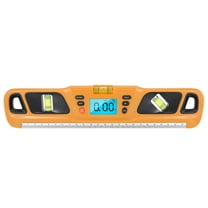 tegongse Digital Inclinometer Protractor Digital Spi-rit Level LCD Upright Display Digital Angle Finder 4×90°Range Magnetic Level