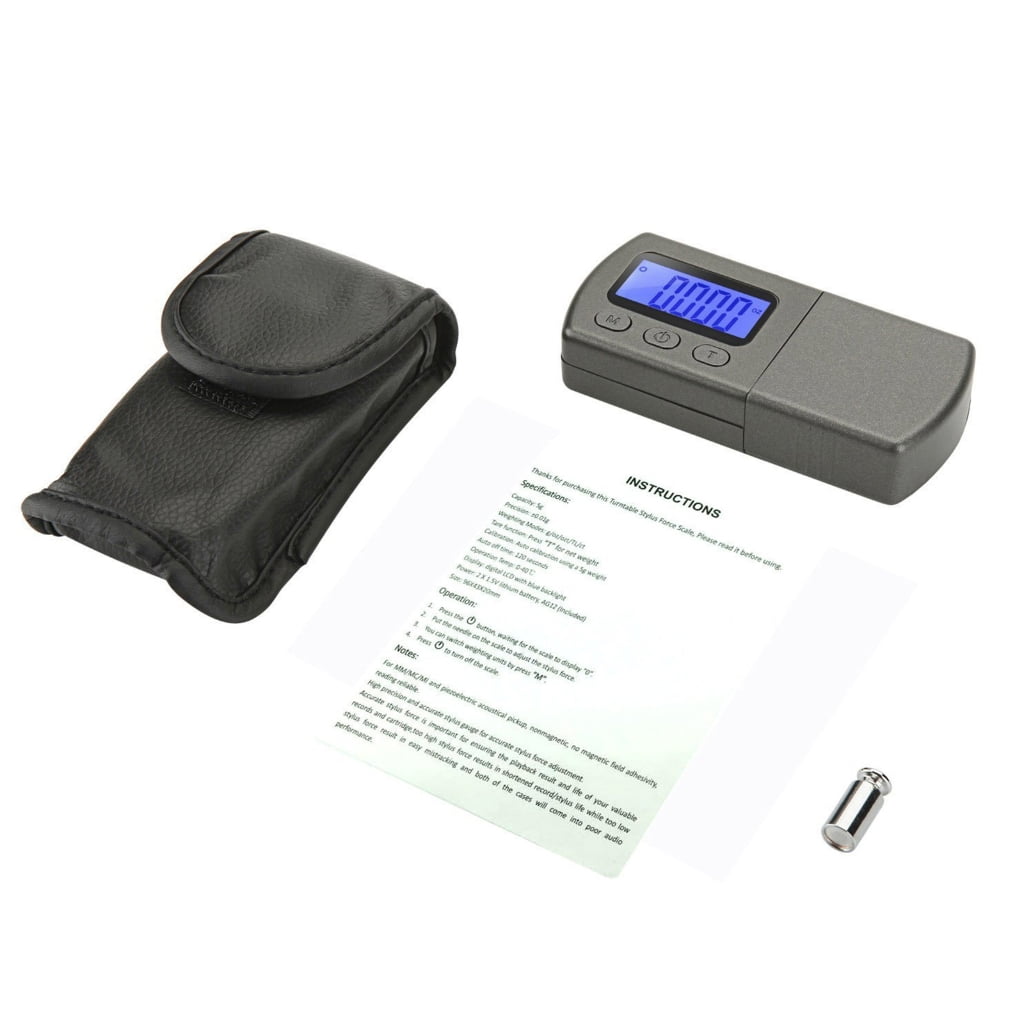 tegongse Digital Turntable Stylus Force Scale Gauge 0.01g/5.00g ...