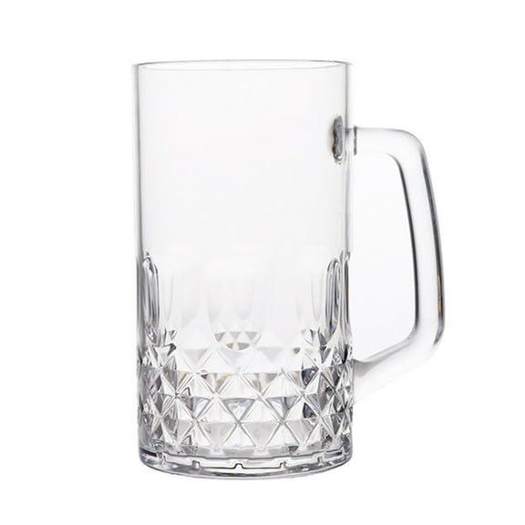 tegongse Dimpled Beer Mug With Ergonomic Handle Large Dimpled Designs Beer Mugs Wide Handle Beer Mug for Cold and Hot Beverages