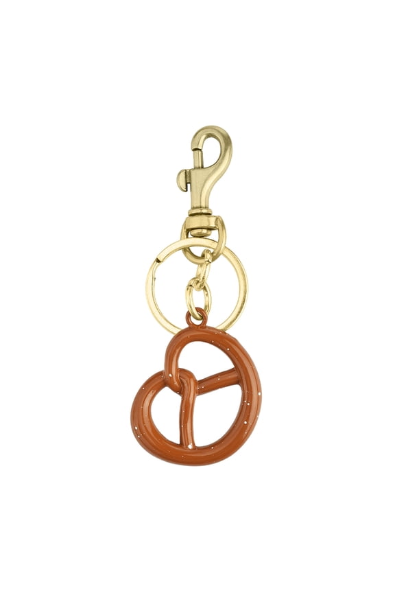 Fashionable Cookie Pendant Bag Charm Simulation Biscuit Shape Key Holder Unique Fashion Statement Keychain for Daily Use