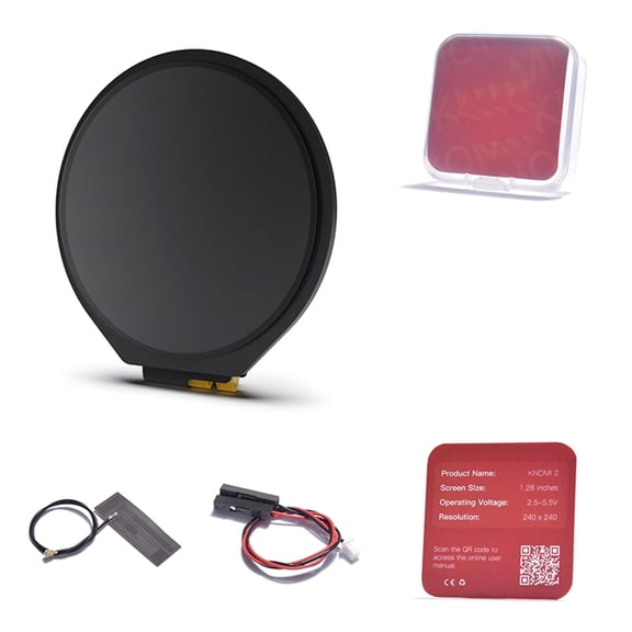 tegongse KNOMI V2.0 Development Board Electronic Round Display Replacement for Klipper Voron Stealthburner 3D Printer Accessories