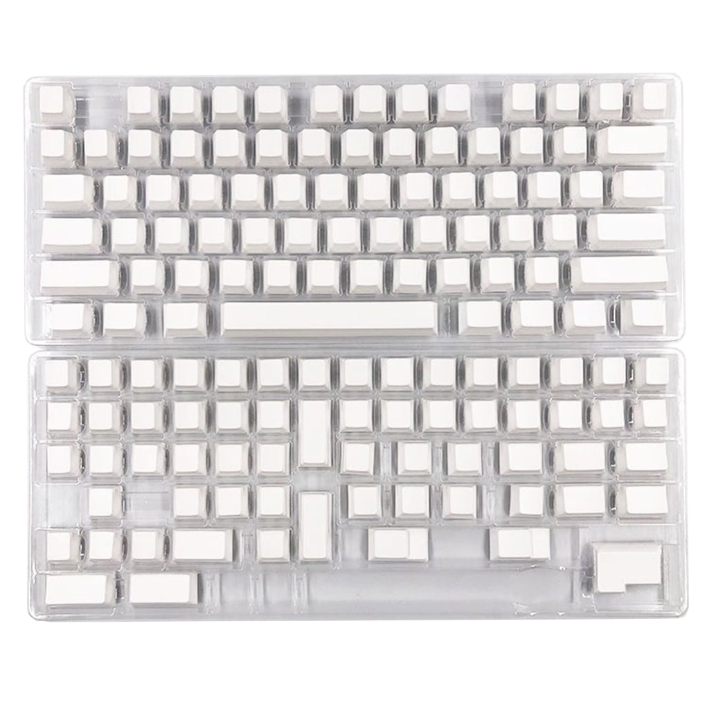 tegongse Keycaps 137 Keys White Keycap DyeSubbed Keycap For 108 104 100 980 96 87 84 75 68 64 61 Layouts